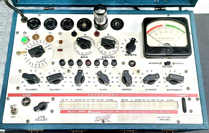 Hickok 600 Tube Tester - In Good Working Condition! | Reverb