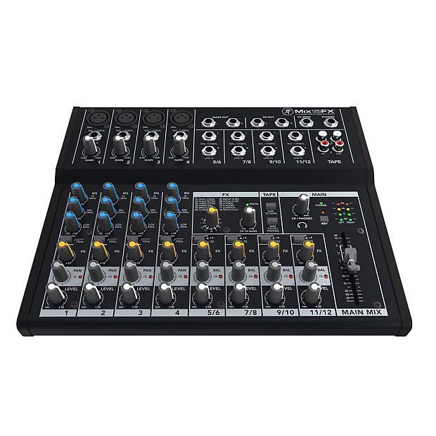 Mackie Mix12FX 12-Channel Compact Mixer with Effects image 1