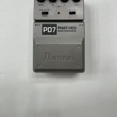 Ibanez PD7 Tone-Lok Phat Hed Bass Overdrive Vintage Guitar Effect