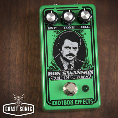 Reverb.com listing, price, conditions, and images for idiotbox-effects-ron-swanson-super-fuzz