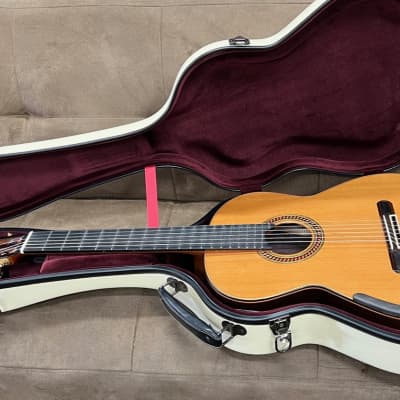 Yulong Guo Chamber Concert Classical Guitar Double Top Cedar Indian Rosewood No-60 2020 for sale