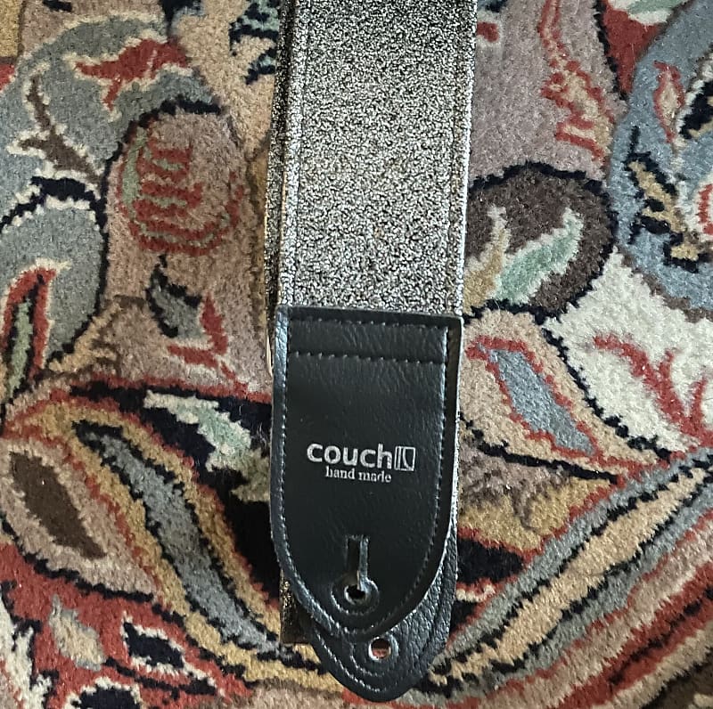 Couch Guitar strap (Grey sparkle) 2021 Reverb