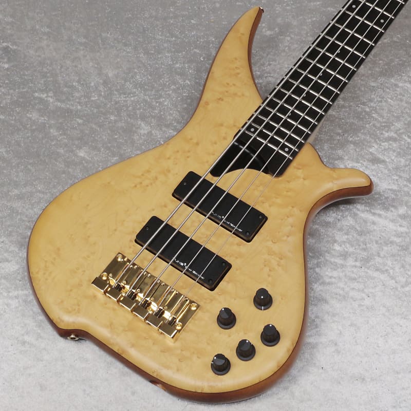 超美品TUNE TWB-6Exotic Birdseye Maple６弦TUNE Tune TWB-5 Exotic Birdseye Maple Top/ Mahogany Back (01/08