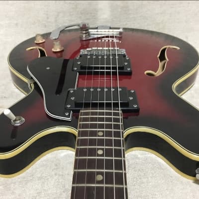 Vintage Tempo Hollow body 1960’s Red burst image 17