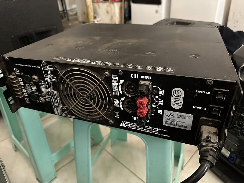 QSC RMX5050 Professional Power Amplifier 2000s - Black image 1