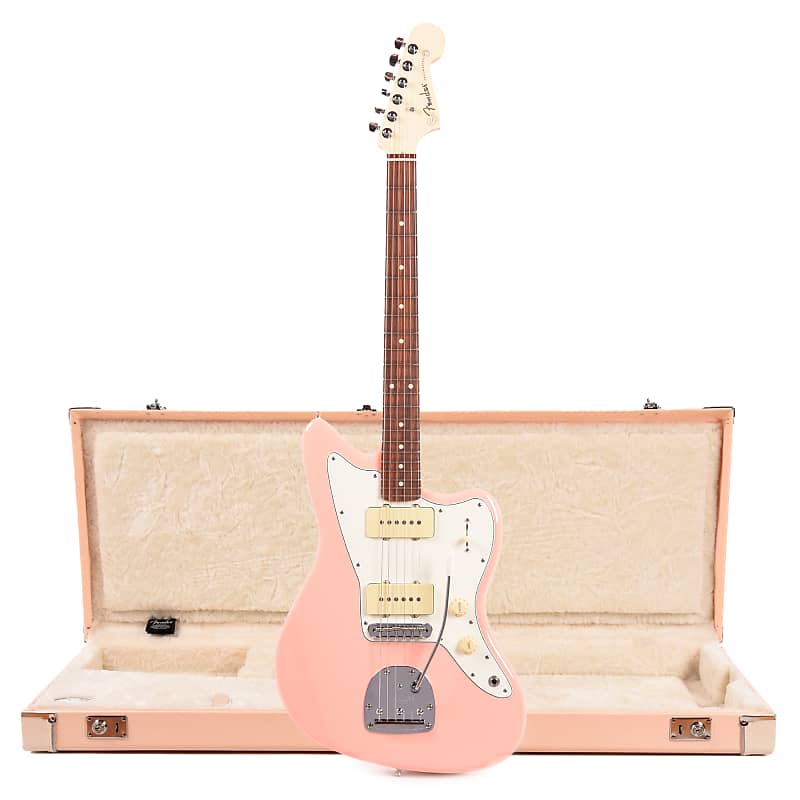 Pink fender deals jaguar