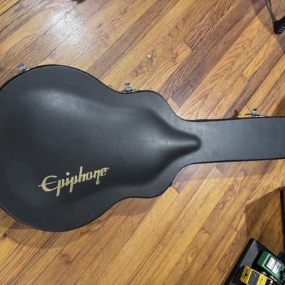 Epiphone ES-335 Semi-Hollow Electric Guitar Cherry - Includes Epiphone Hardshell Case image 9