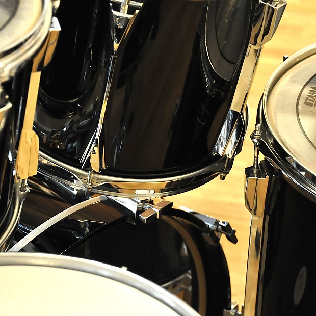 Tama Artstar II 10/12/16/22/6.5x14 5pc Late 80s Piano Black