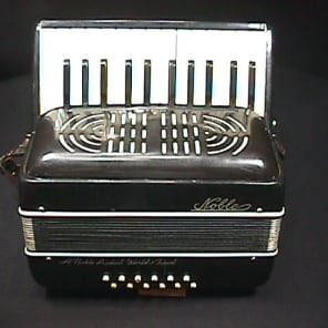 Vintage Italian Made Noble 12 Bass Accordion in it's Original Case & Ready to Play as-is image 2