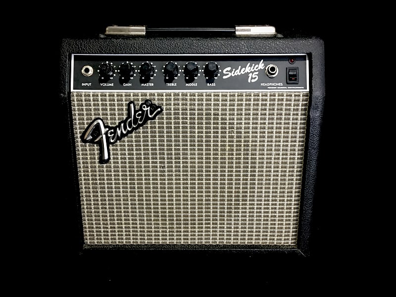 Rare Rivera Designed Fender Japan Sidekick 15 Guitar Amp 1980s