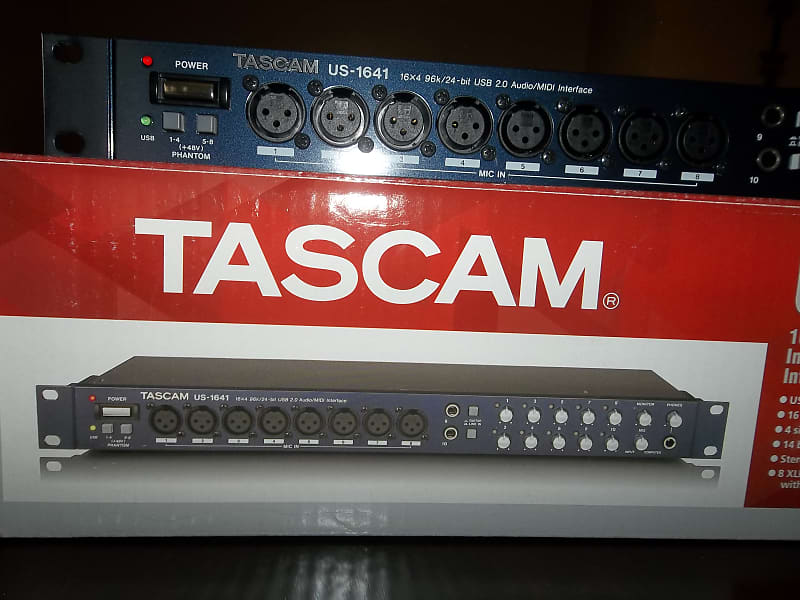 TASCAM US-1641 USB Audio Interface | Reverb