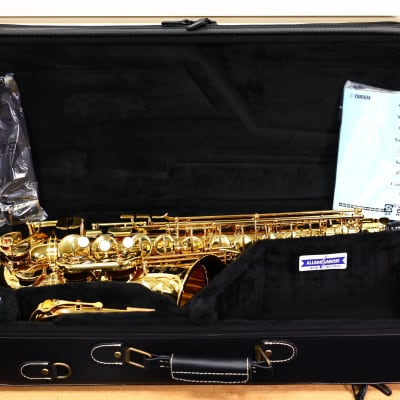 Yamaha YAS-875EXII Custom EX Alto Saxophone - Lacquered Brass image 5
