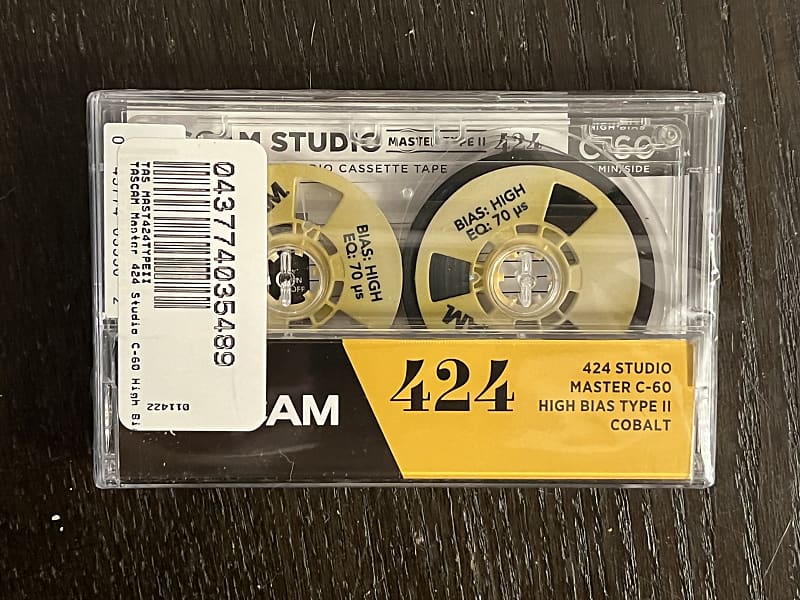 Tascam 424 Studio Master High Bias Type II Cassette Release Info