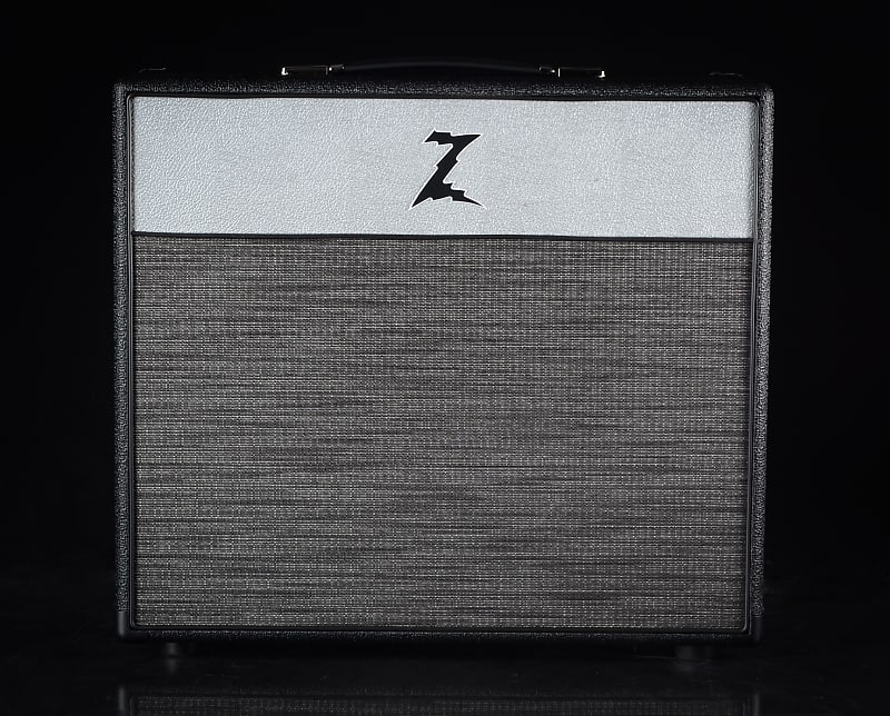Dr. Z X-RAY 1x12 Combo - Black Tolex with Gray Panel and Z-Wreck Grill image 1