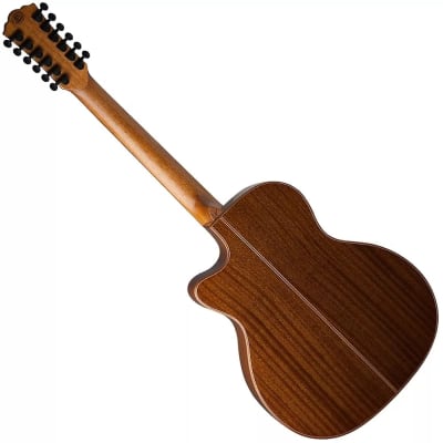 Washburn WCG15SCE12 Comfort Series Solid Spruce Top Mahogany 12-String Acoustic-Electric Guitar image 10