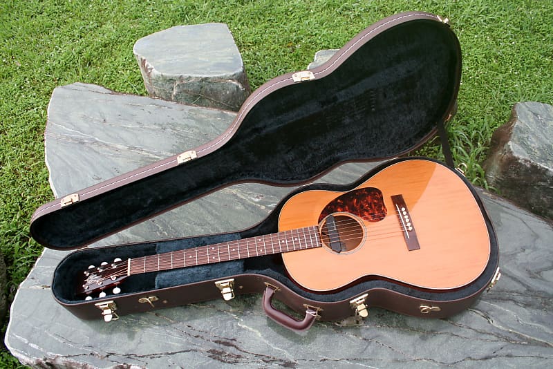 Yairi G1-FN OOO size Electric Acoustic Guitar 1998 Natural+Original Yairi Hard Case image 1