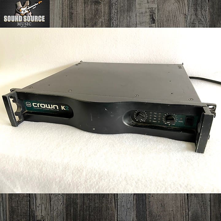 Crown K2 Power Amp | Reverb