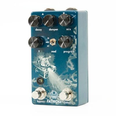 New Walrus Audio Fathom Multi-Function Reverb Guitar Effects Pedal image 2