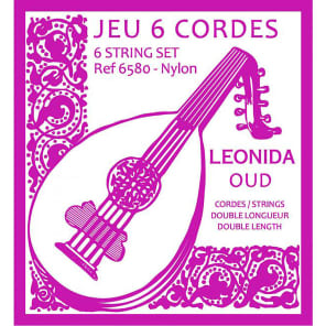 Savarez 6580 Leonida Double Length Nylon Oud Strings (6)