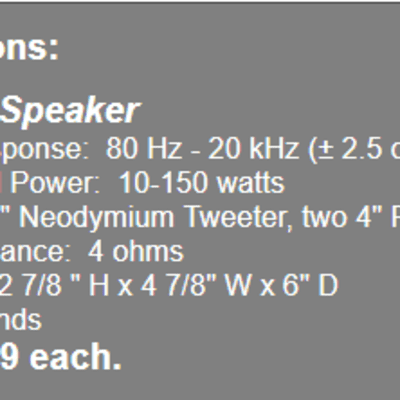 Miller & Kreisel K-7 Compact Audiophile Monitor Speaker M&K Great MK Sound! image 6