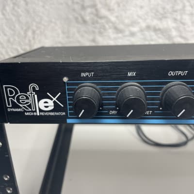 Lexicon Reflex Dynamic MIDI Reverberator 1990s - Black image 7
