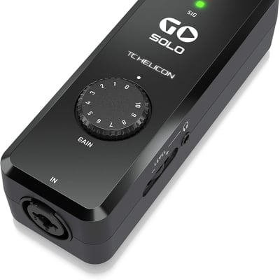 TC Helicon GO SOLO High-Definition Audio/MIDI Interface for Mobile Devices image 3