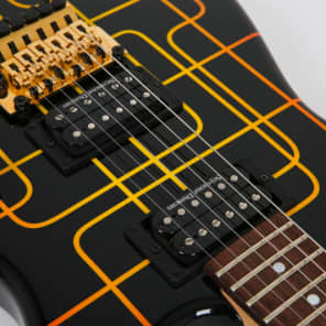 Charvel USA Custom San Dimas Schematic Graphic Unique Design Electric Guitar image 20