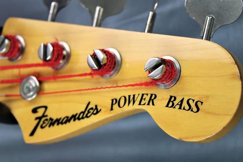 Fernandes Power Bass Precision bass FPB-65 1976 ASH VNT japan import |  Reverb UK