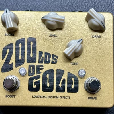 Lovepedal Bonetender Gold Bullion Tonebender | Reverb