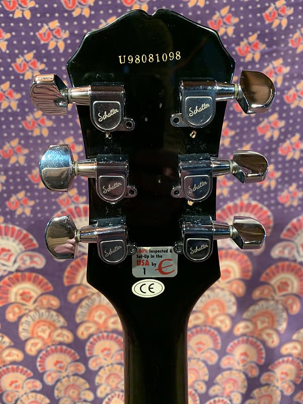 Epiphone Les Paul Studio Pearl 1998 Transparent Black Fade
