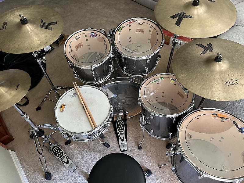 Pearl Vision Full Kit w/ Zildjian Cymbals