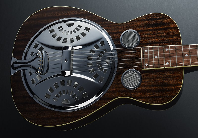 Regal RD-30MS Squareneck Resonator Guitar - Mahogany Body With Aluminum Cone