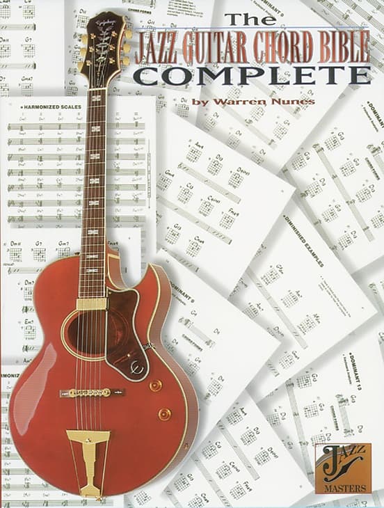 Jazz Guitar Chord Bible Book | Reverb