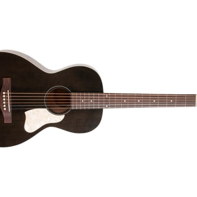Art & Lutherie Roadhouse Parlor Acoustic Electric Guitar - Faded Black image 5