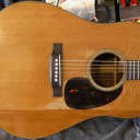 1963 Martin D-21 Natural Gloss Finish Brazilian Rosewood Back and Sides Dreadnought Acoustic Guitar