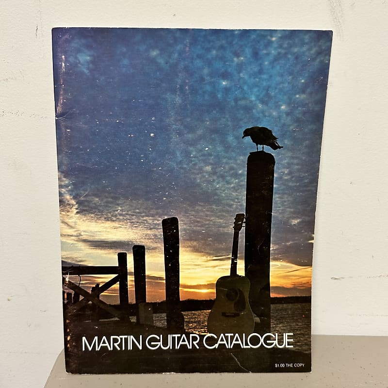 1972 Martin Guitar Catalog Vintage USA *FREE Shipping* Reverb