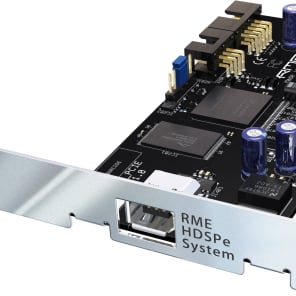 RME HDSPe PCI-Card / PCI Express Card for Multiface, Multiface II, Digiface  & RPM