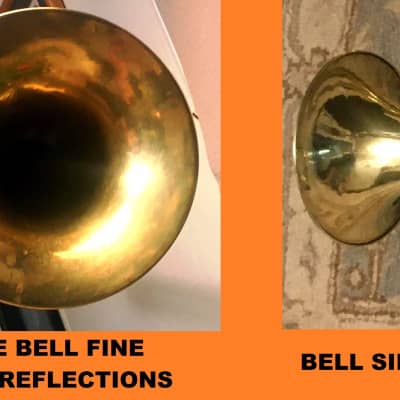 HISTORIC 1920 F.E. OLDS TROMBONE FAMOUSLY OWNED: " THE HARMONIAN " USED IN 1920-30'S BEN SELVEN ORCHESTRA EXCELLENT TECH. SERVICED W/ORG. CASE / ELKHORN MPC image 22