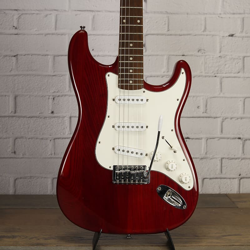 Austin AUPP1 Electric Guitar Red D5H42774 Reverb