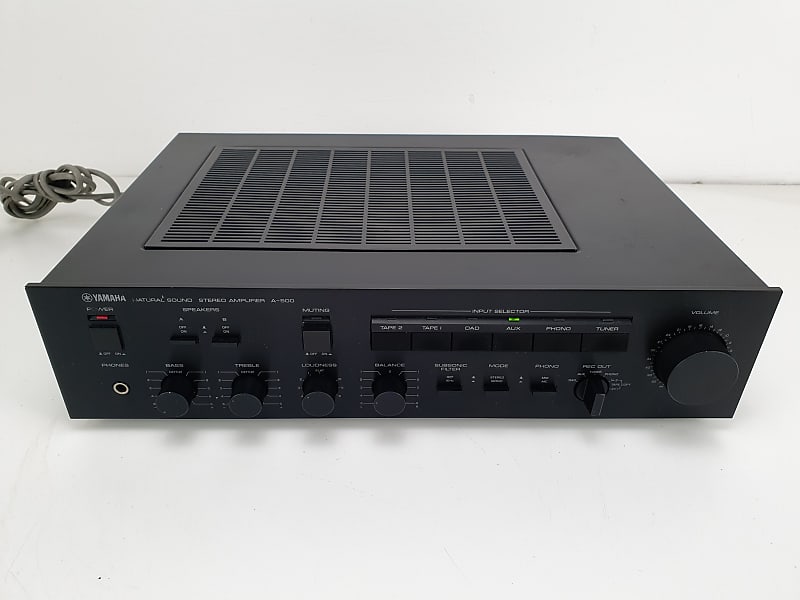 Yamaha A-500 Natural sound Stereo Amplifier - Serviced  			