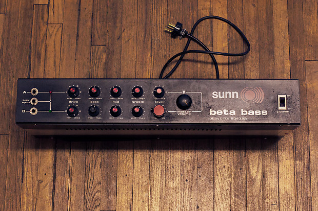 Sunn beta bass head hot sale