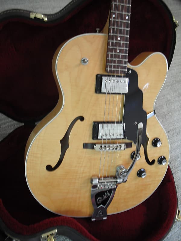 Guild X160 Savoy Factory Bigsby 1994 - Natural | Reverb