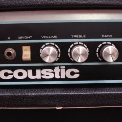 Acoustic 136 bass amp image 2