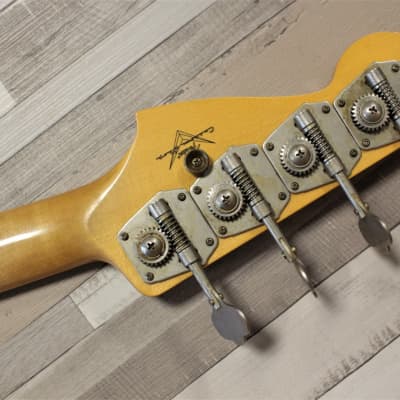 Fender Time Machine 1963 Precision Bass Journeyman Relic -  Aged Daphne Blue image 17