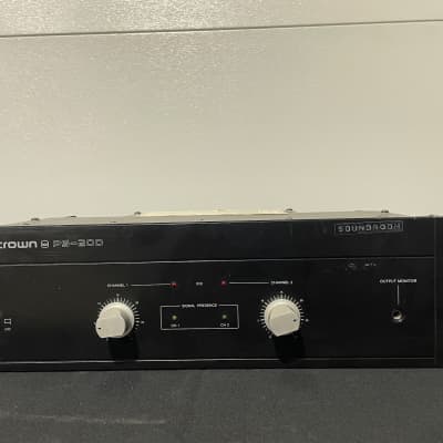 Crown PS-400 Power Amp w/ PS-MOD/X 1990s | Reverb
