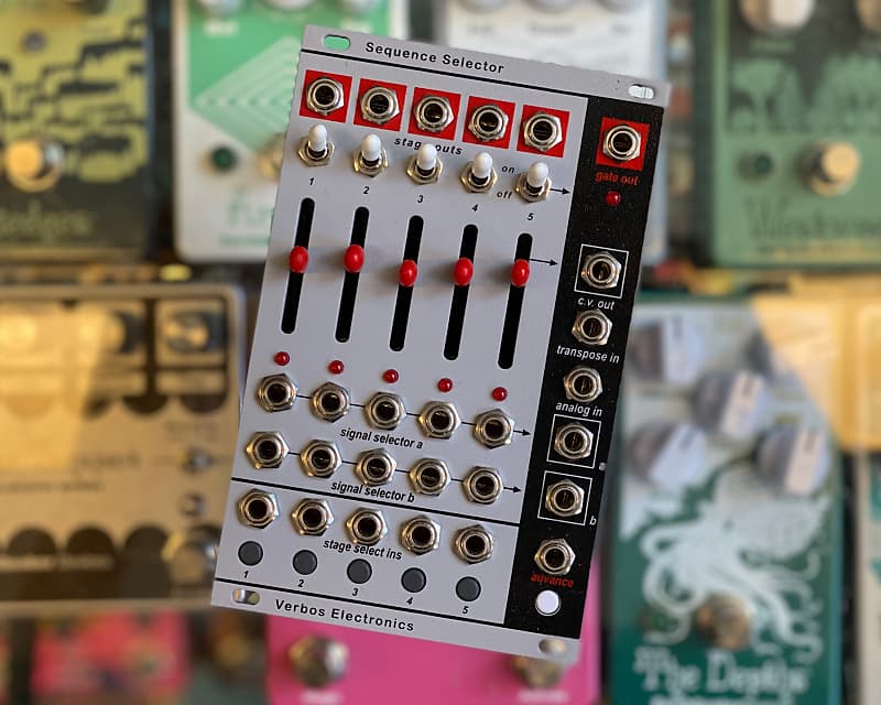 Verbos Electronics Sequence Selector | ModularGrid Eurorack