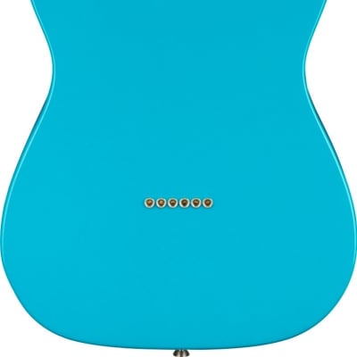 Fender American Professional II Telecaster Electric Guitar (Miami Blue, Maple Fretboard) image 2