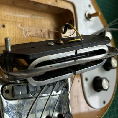 Rickenbacker 4001 (1968) bass guitar : checkerboard & crushed pearl image 21