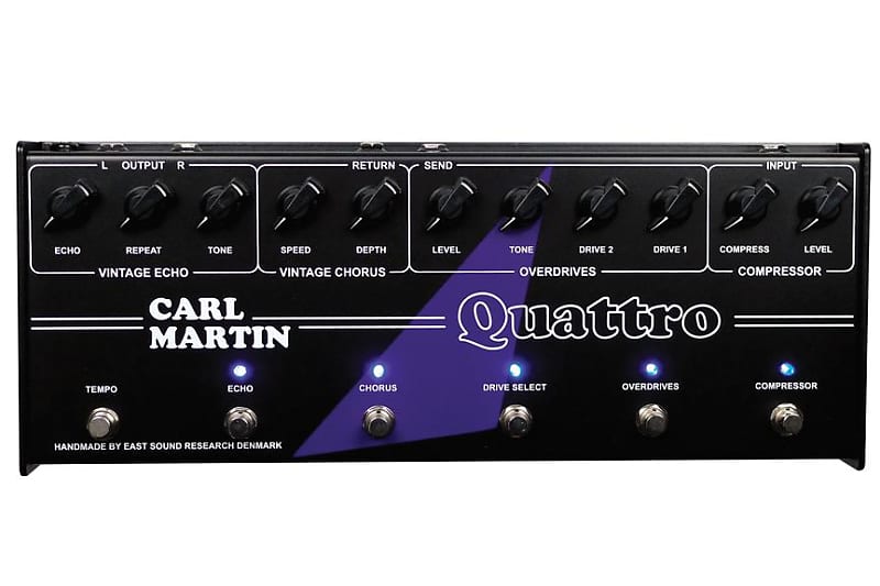 Carl Martin Quattro MultiFX Guitar Processor Pedal 438834 852940000295 image 1