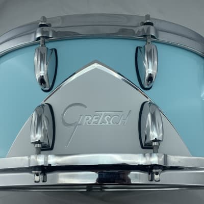 Gretsch RN57-E825 Renown '57 8x10/9x12/16x16/18x22/6.5x14" 5pc Drum Kit- Motor City Blue image 17